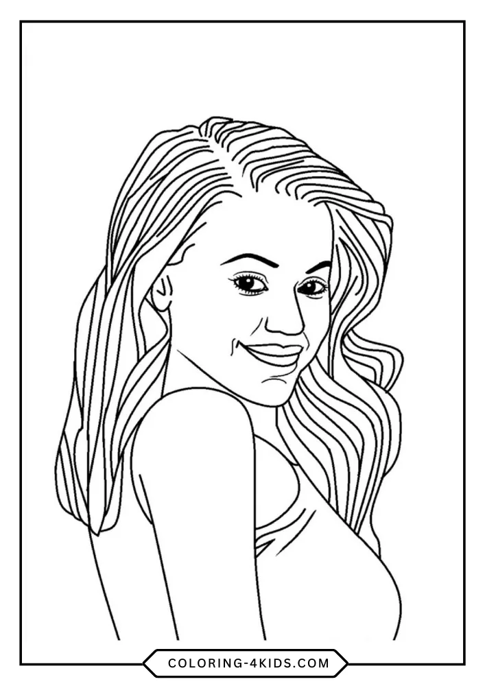 Disney Descendants coloring book preview page 1