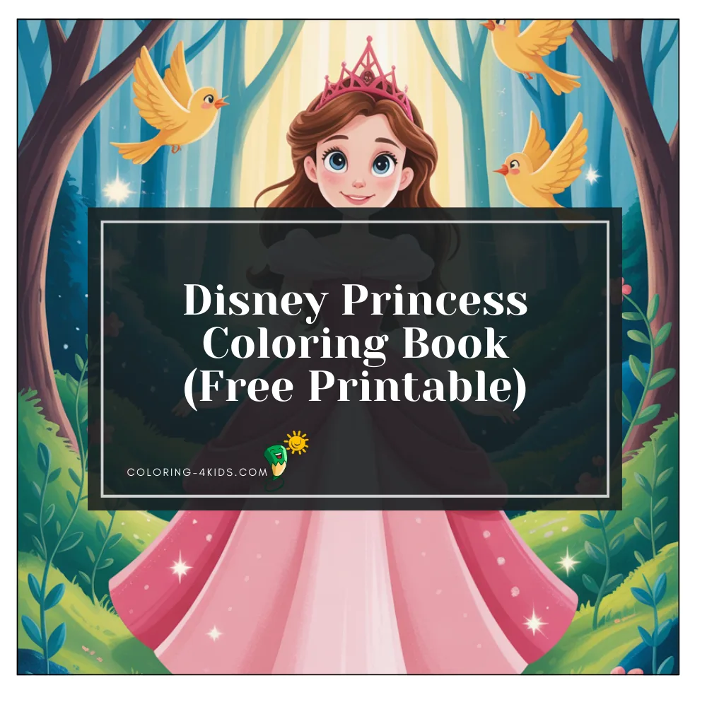 Disney Princess coloring book