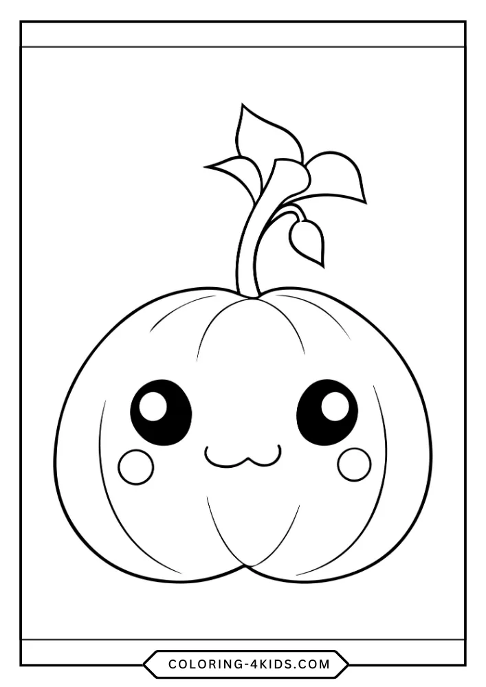 Halloween Pumpkin coloring book preview page 4