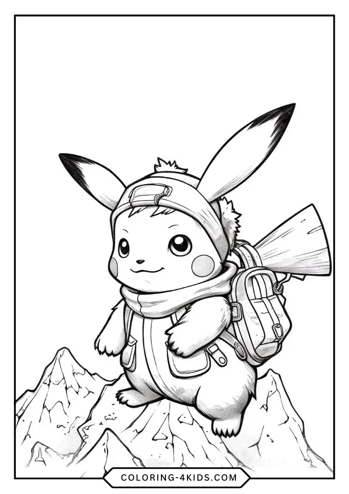 Legendary Pokémon coloring book preview page 3