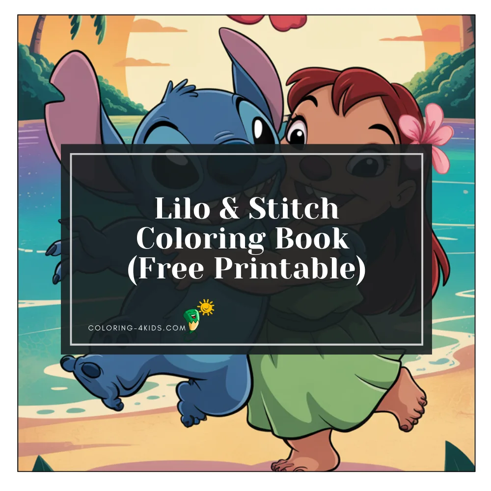 Lilo & Stitch coloring book