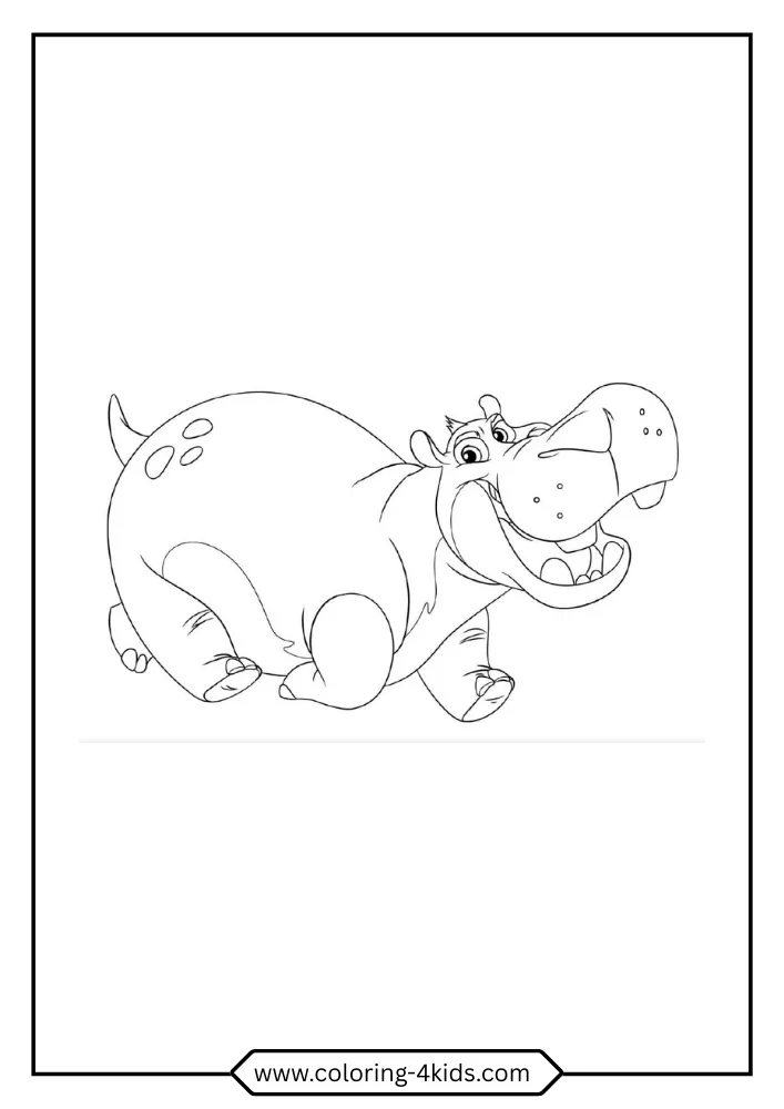 The Lion King coloring book preview page 4