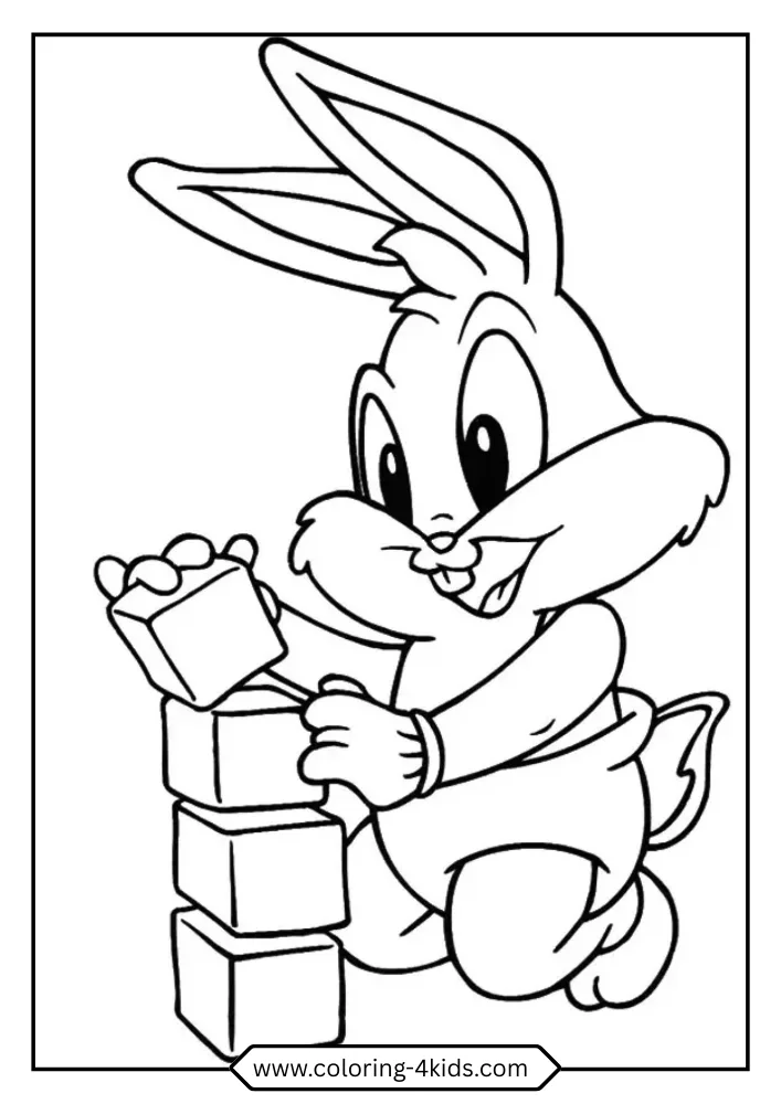 Looney Tunes coloring book preview page 3