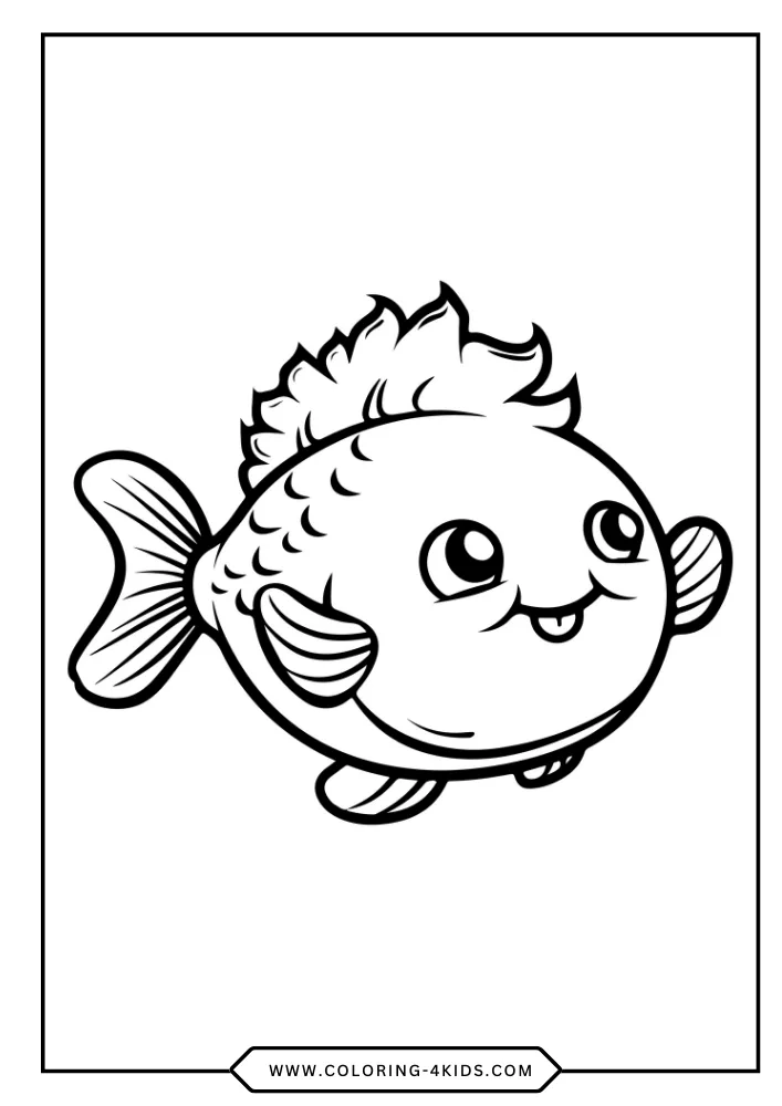 Sea Life coloring book preview page 1