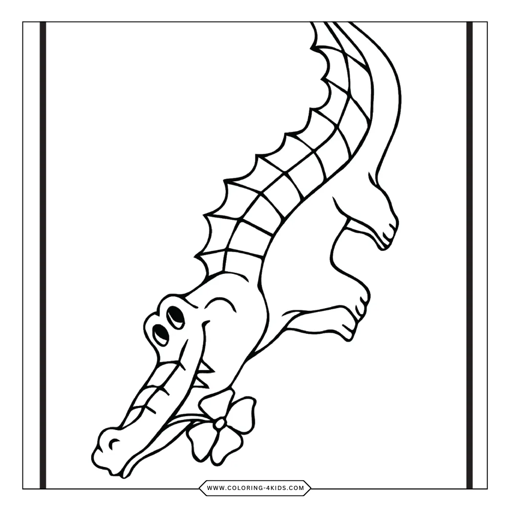 Zoo Animals coloring book preview page 1