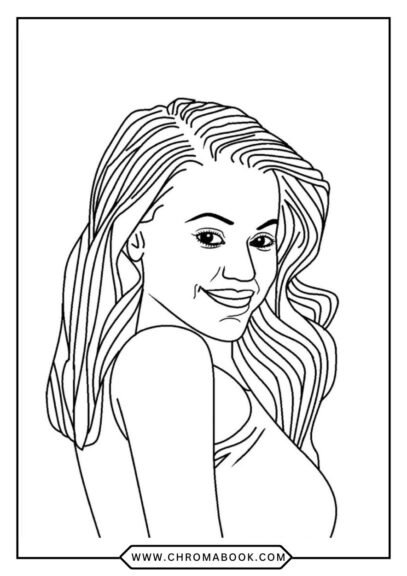 A Disney Descendants coloring page featuring iconic characters in an enchanting design; perfect for a free printable activity.