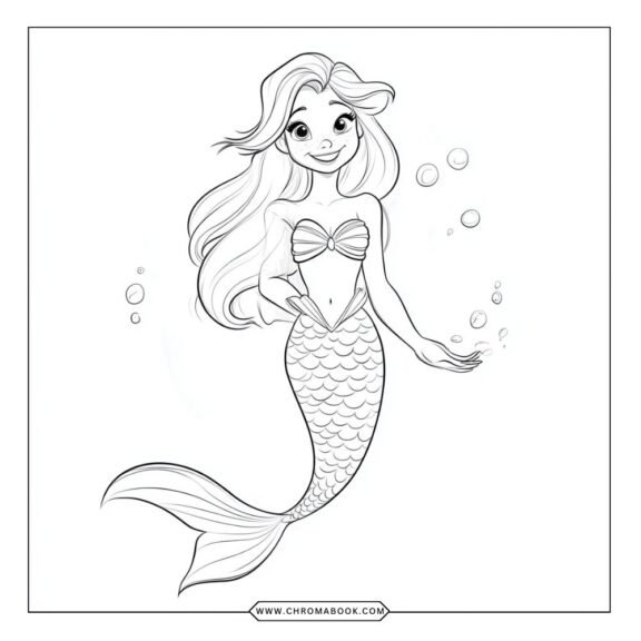 "Coloring page featuring Queen Athena surrounded by intricate floral patterns and mythical creatures. Free printable for all ages!"