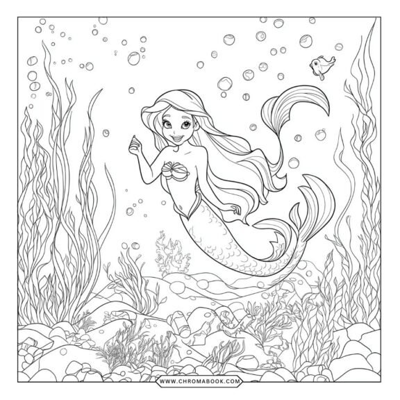 A detailed coloring page featuring Queen Athena surrounded by intricate floral patterns, perfect for a free printable art activity.