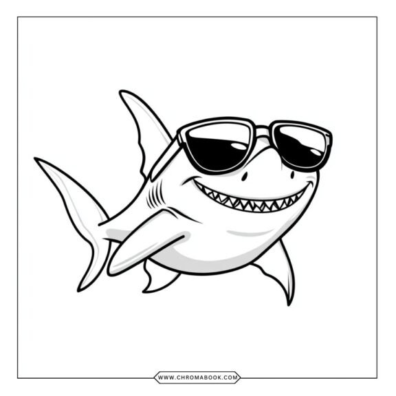 baby shark coloring pages