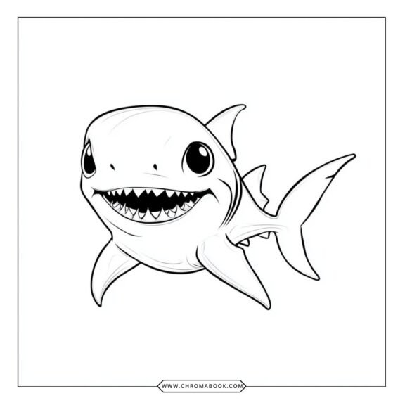 baby shark coloring pages