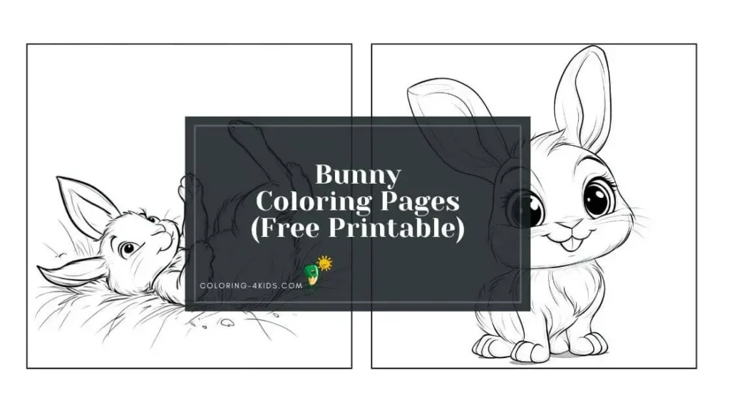 bunny coloring pages