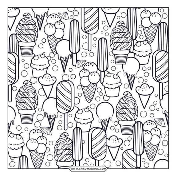 A whimsical summer-themed coloring page featuring playful sun, vibrant flowers, and cheerful animals; free printable for endless fun!