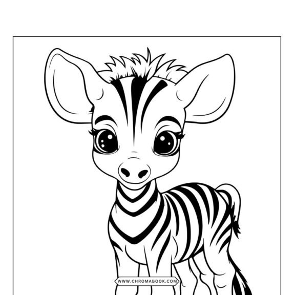 A vibrant coloring page featuring a variety of wild animals in intricate designs, perfect for a fun and creative free printable activity.