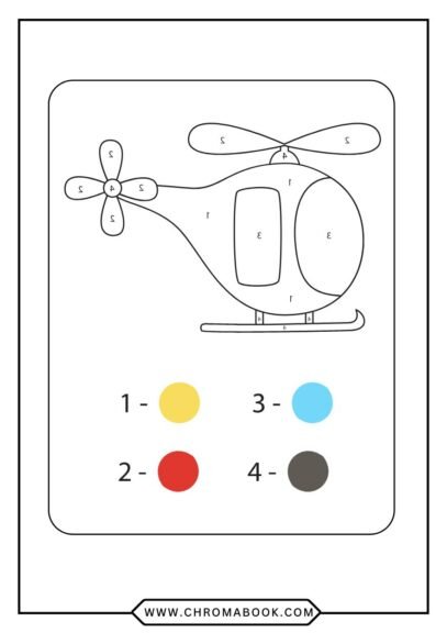 A vibrant mandala design featuring intricate patterns and shapes, perfect for a fun color by number activity. Free printable coloring page.