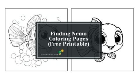 A whimsical underwater scene featuring Nemo and friends, perfect for kids. Enjoy this coloring page as a free printable!