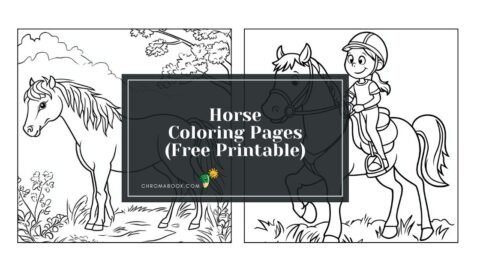 A detailed horse coloring page featuring intricate patterns and flowing mane, perfect for creative expression. Free printable!