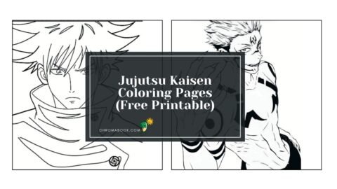 A dynamic Jujutsu Kaisen coloring page featuring iconic characters ready for action, perfect for fans. Free printable!