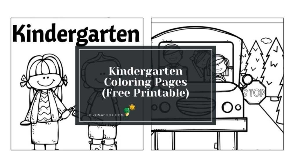 A whimsical kindergarten coloring page featuring playful animals and vibrant floral patterns, perfect for kids. Free printable!
