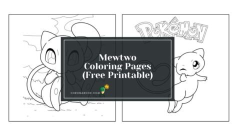 A detailed coloring page featuring Mewtwo in an action pose, perfect for fans and artists. Free printable for creative fun!