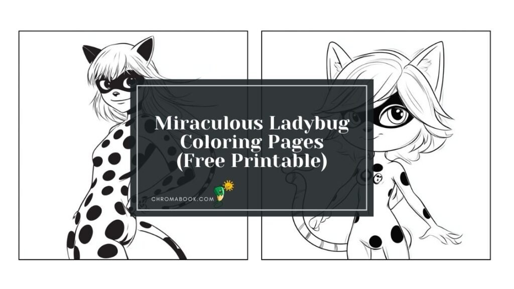 A fun coloring page featuring Miraculous Ladybug in action, designed for fans to enjoy. Perfect as a free printable for creative fun!