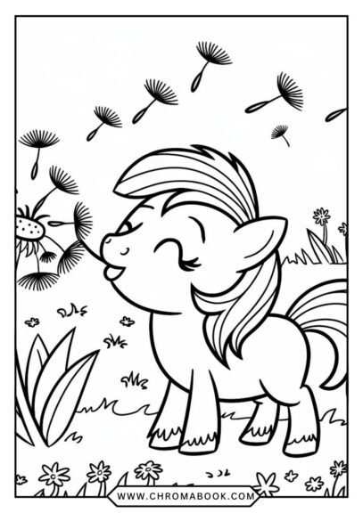 A delightful My Little Pony Twilight Sparkle coloring page featuring whimsical designs, perfect for creativity—free printable!