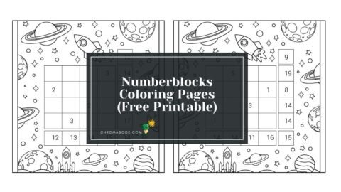 A whimsical coloring page featuring playful Numberblocks characters, perfect for kids. Enjoy this free printable activity!