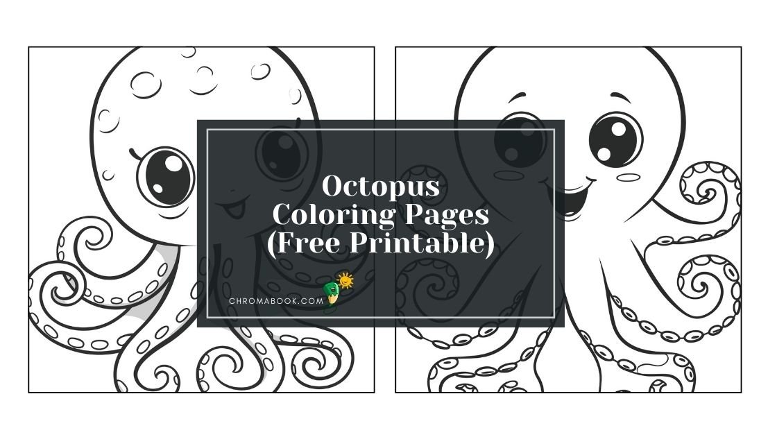 Intricate octopus design with swirling tentacles and patterns, perfect for creativity. A fun coloring page, free printable for all ages!