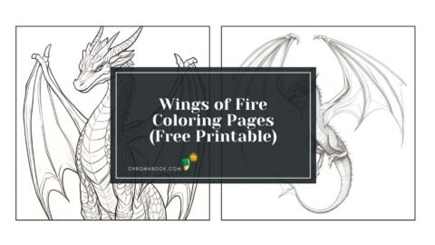 A detailed coloring page featuring intricate dragon designs and flames, perfect for creativity. Free printable for all ages!