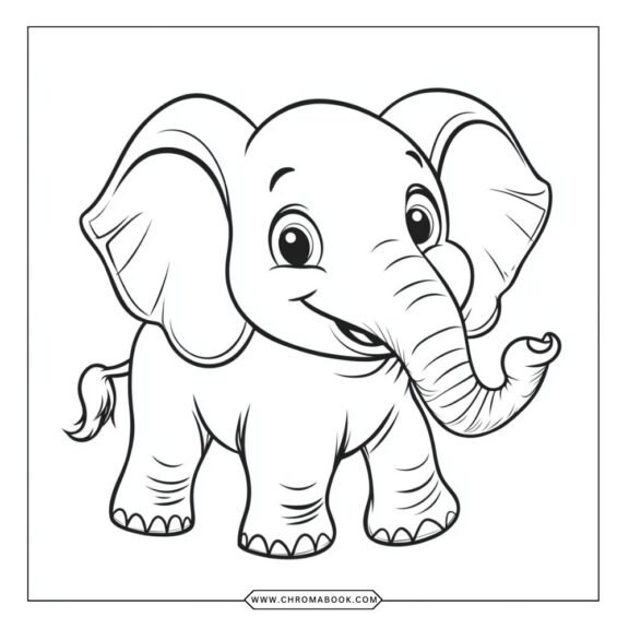 A detailed elephant coloring page featuring intricate patterns and floral designs, perfect for creativity. Free printable available!