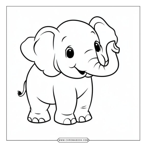 A detailed elephant coloring page featuring intricate patterns and floral designs, perfect for creativity. Free printable!