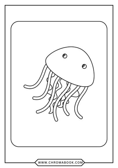 A detailed coloring page featuring various sea creatures like fish, octopuses, and starfish, perfect for a free printable activity.
