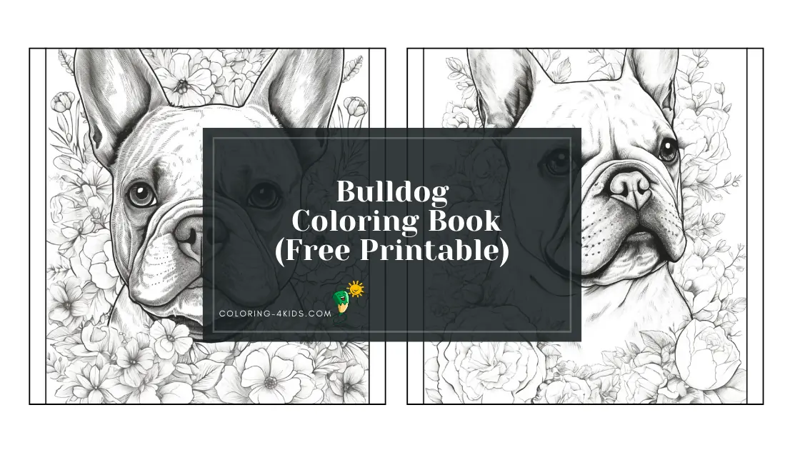 Bulldog Coloring Book