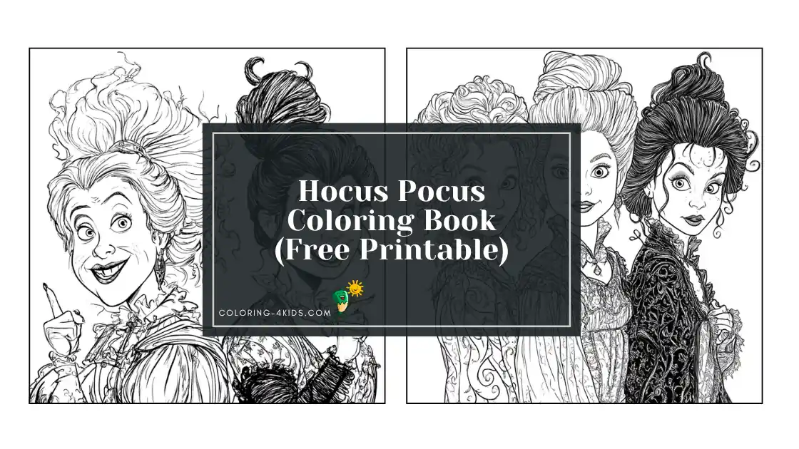 Hocus Pocus Coloring Book