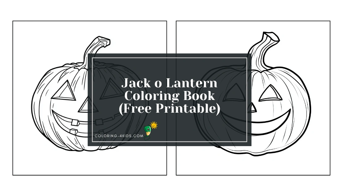 Jack O'Lantern Coloring Book