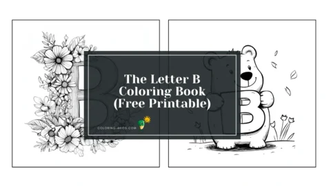 Letter B Coloring Book