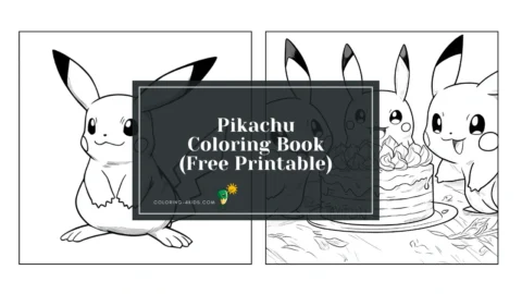 Pikachu Coloring Book