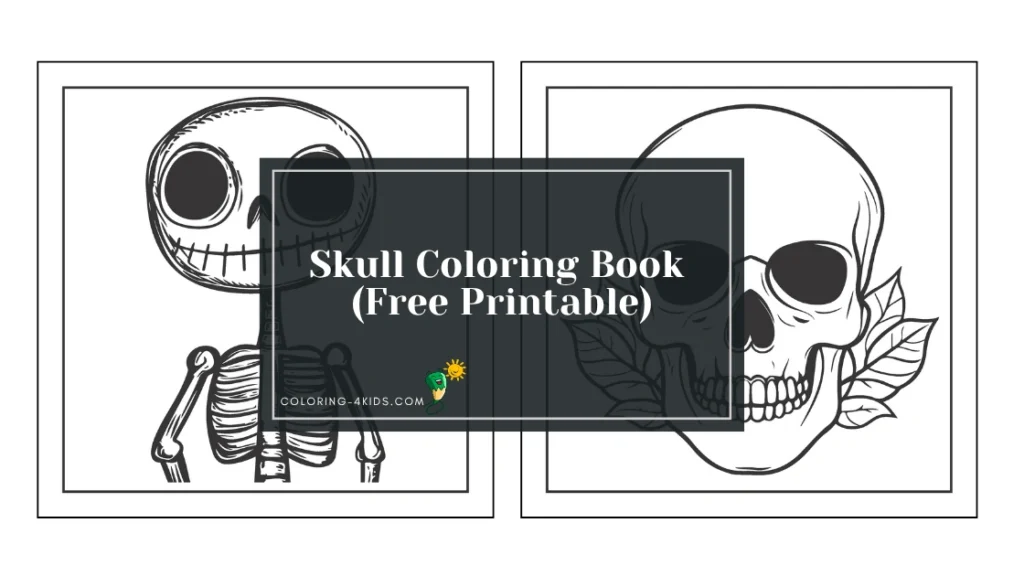 Skull Coloring Book
