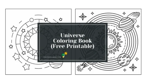 Universe Coloring Book