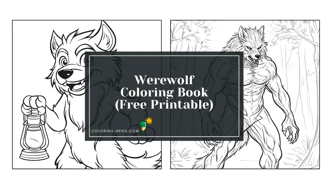 Werewolf Coloring Book