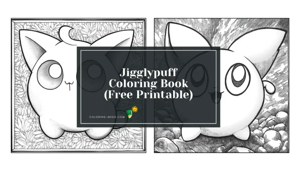 jigglypuff coloring book