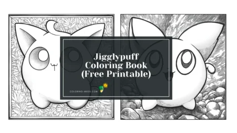 jigglypuff coloring book