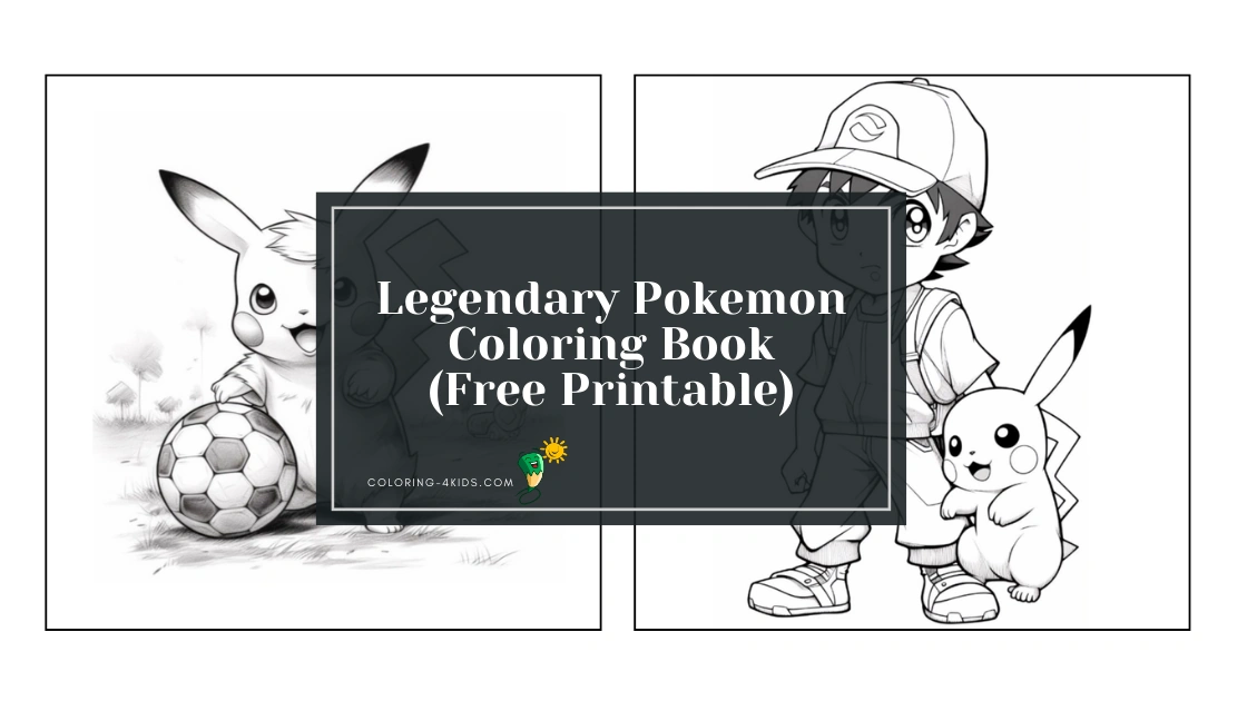 legendary pokemon coloring book