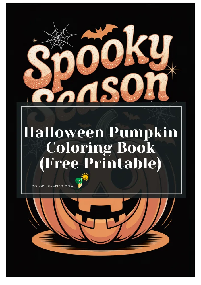 Halloween Pumpkin Coloring Book PDF
