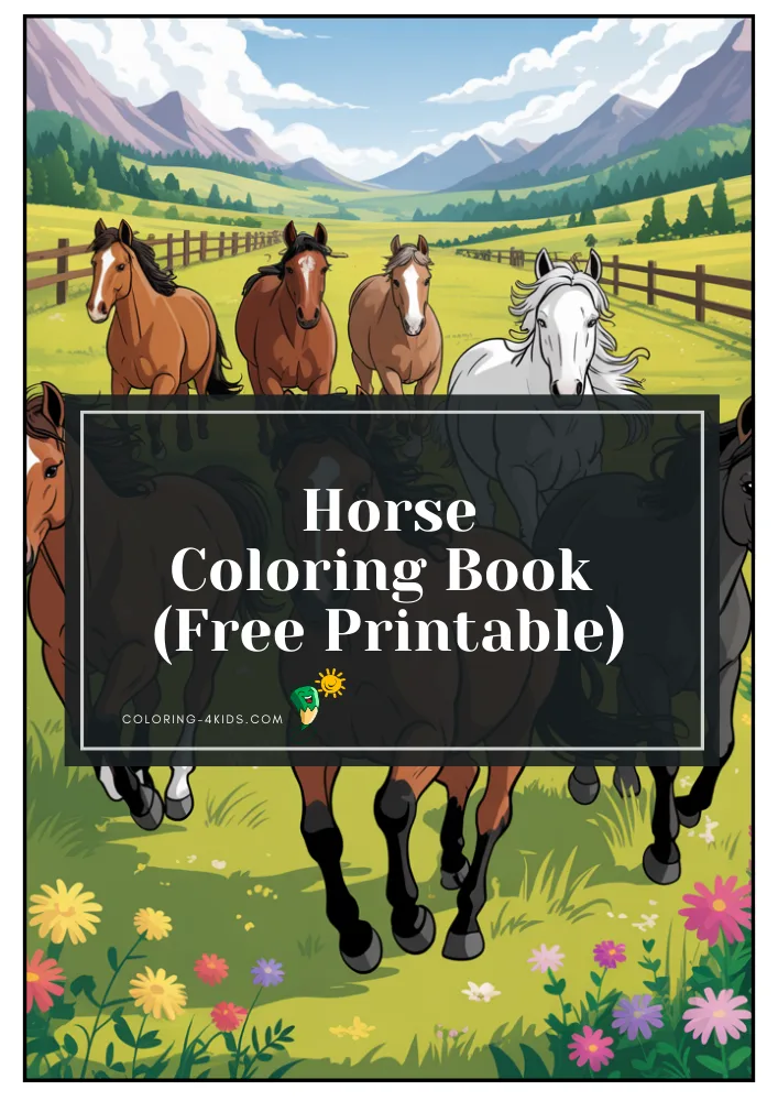 Horse Coloring Pages