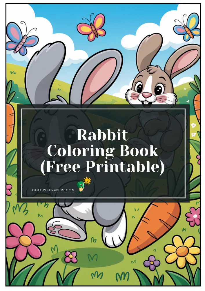 Rabbit Coloring Pages