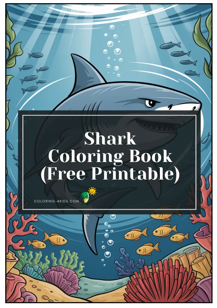 Shark Coloring Pages