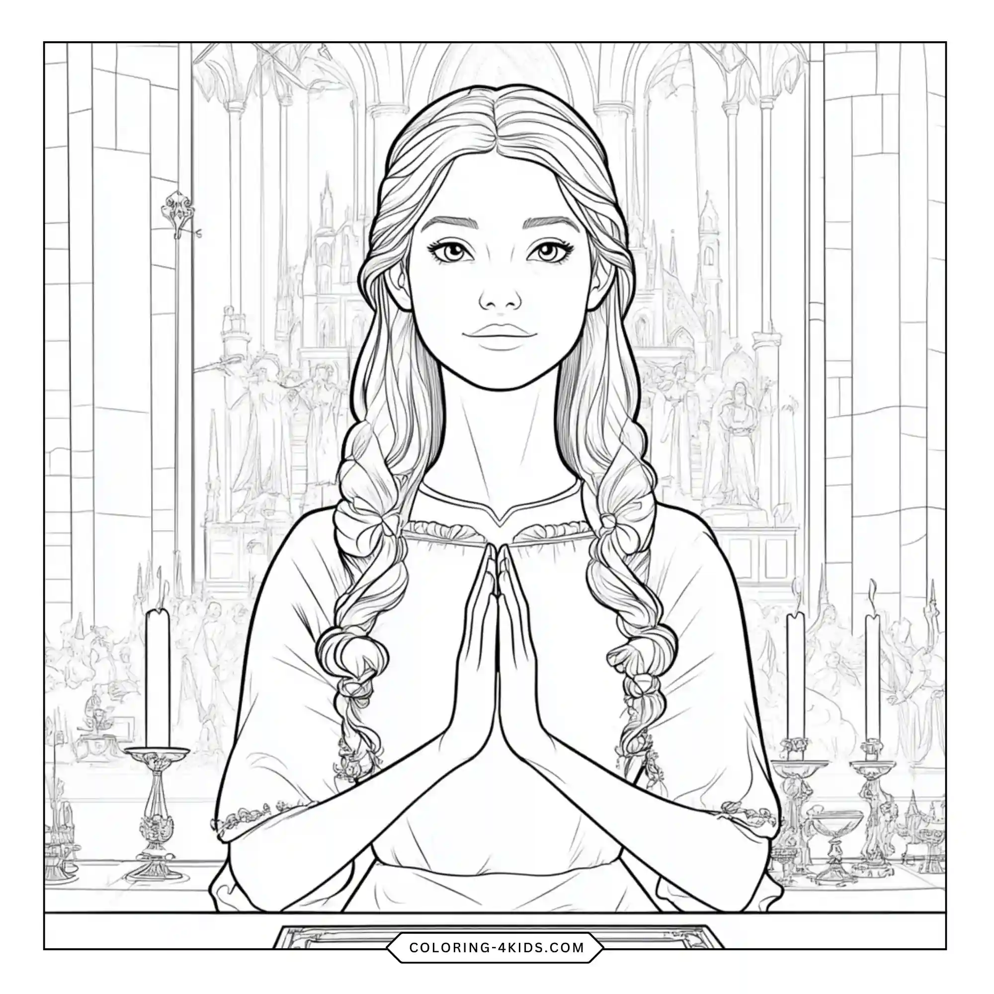Aurora Coloring Pages coloring page for kids