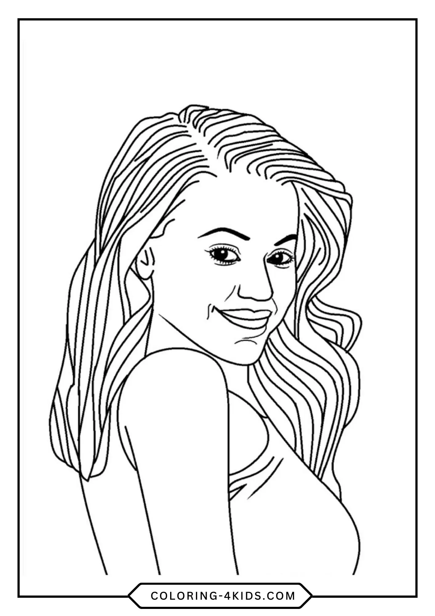Free Disney Descendants Coloring Pages coloring page for kids