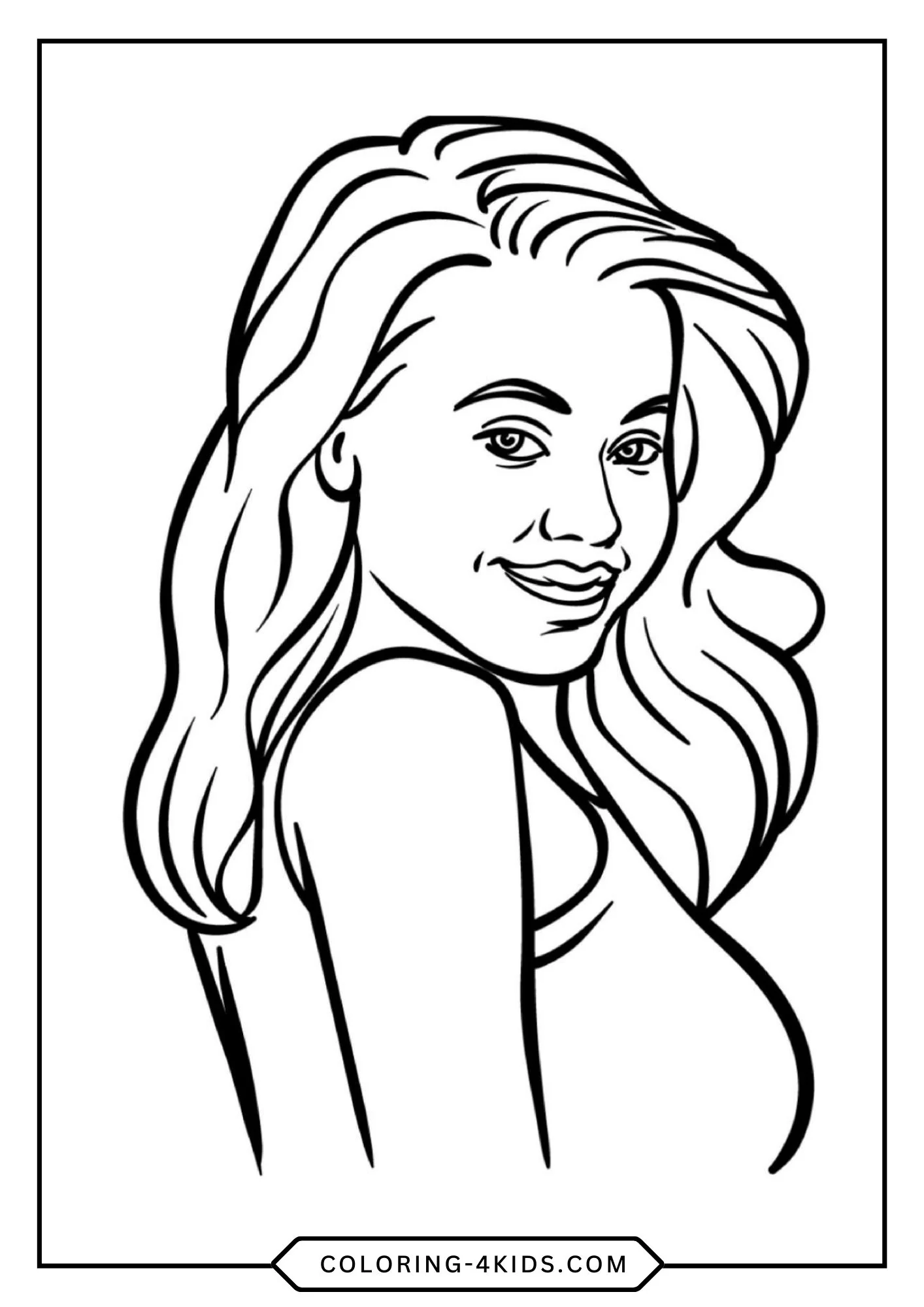 Free Disney Descendants Coloring Pages coloring page for kids