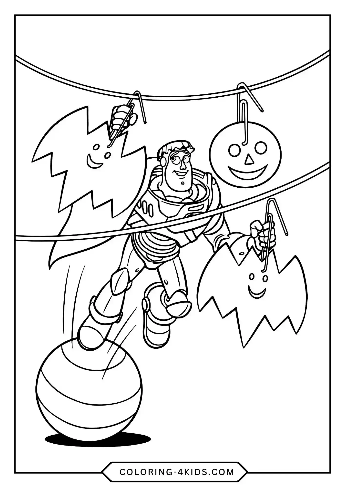 Disney Halloween Coloring Pages coloring page for kids